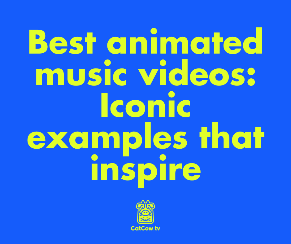 Best animated music videos: Iconic examples that inspire